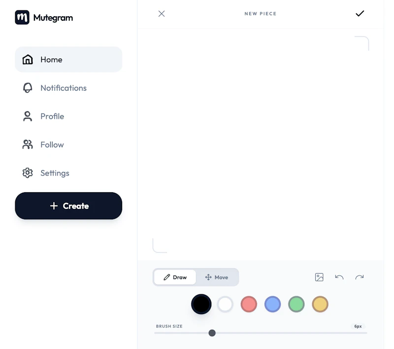 Mutegram screenshot 1