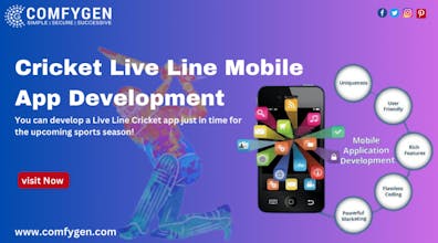 Cricket Live Line Mobile App Development gallery image