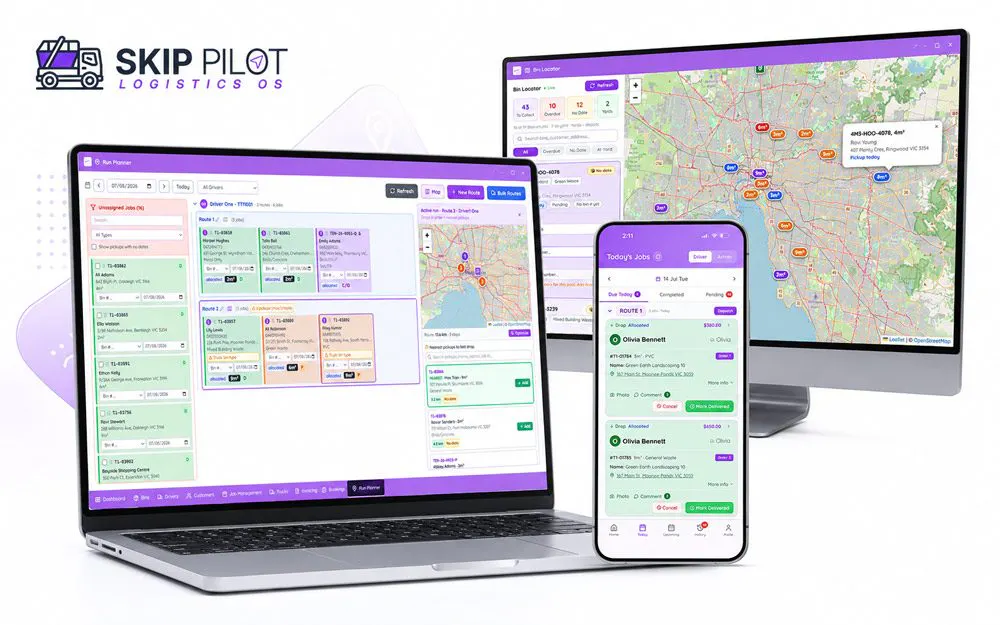Skip Pilot | Skip Bin Software gallery image