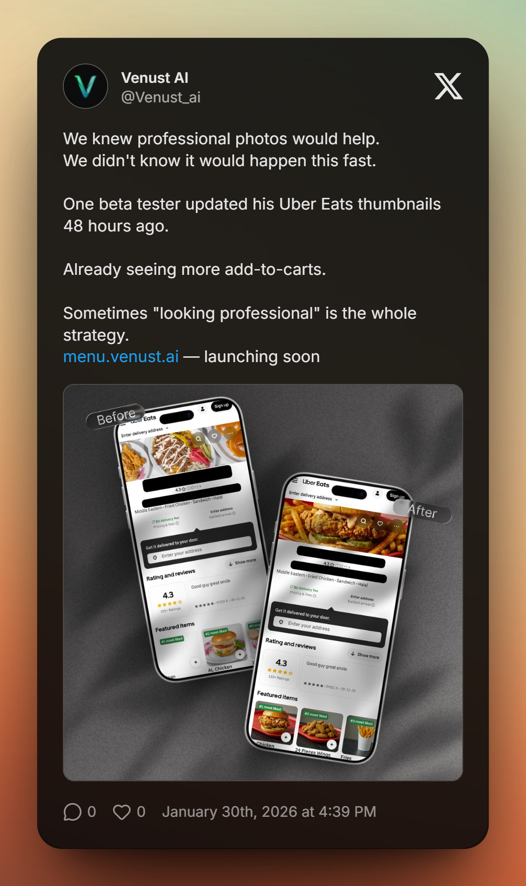 menu.venust.ai gallery image