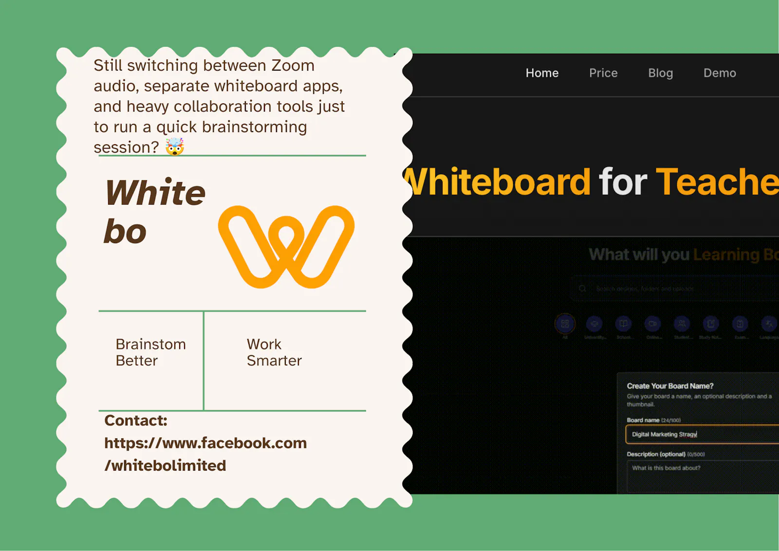 Whitebo — Collaborative Whiteboard screenshot 4