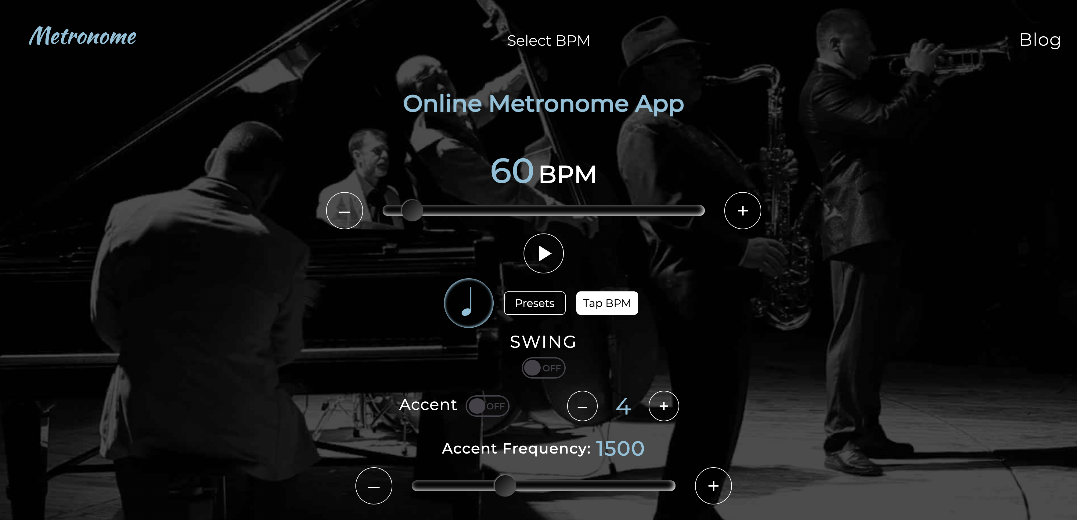 Média Application de métronome en ligne - Application Metronome avec 12 subdivisions, swing et bien d'autres 1