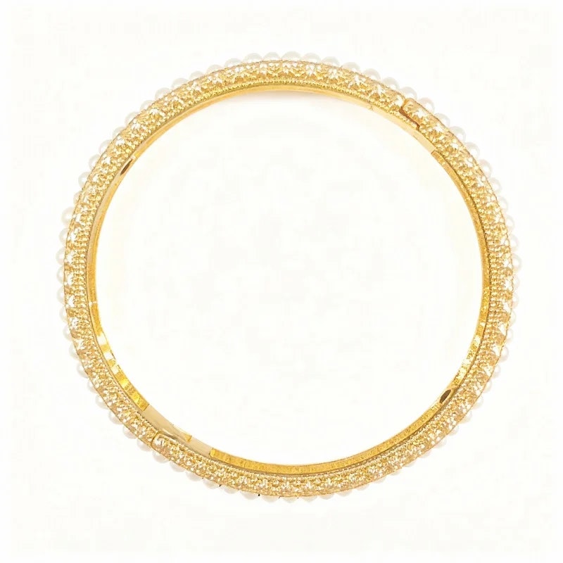 14K Gold Freshwater Pearl Bracelet - Main product screenshot demonstrating key features and user interface