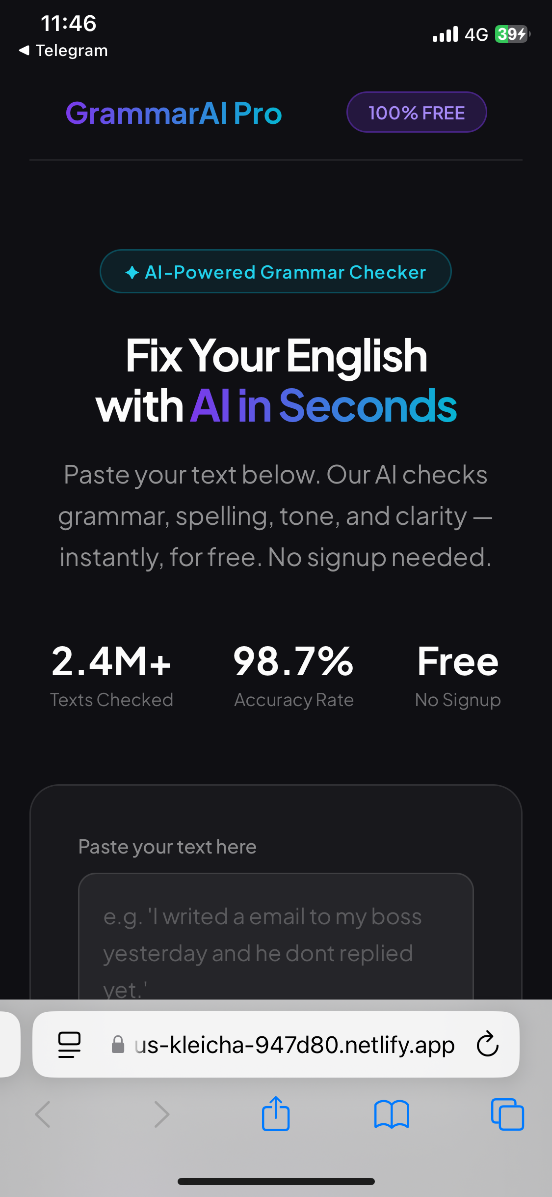 GrammarAI Pro gallery image