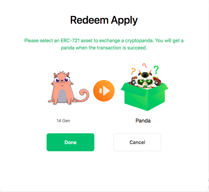 PandaEarth Exchange CryptoKitties into Adorable Pandas