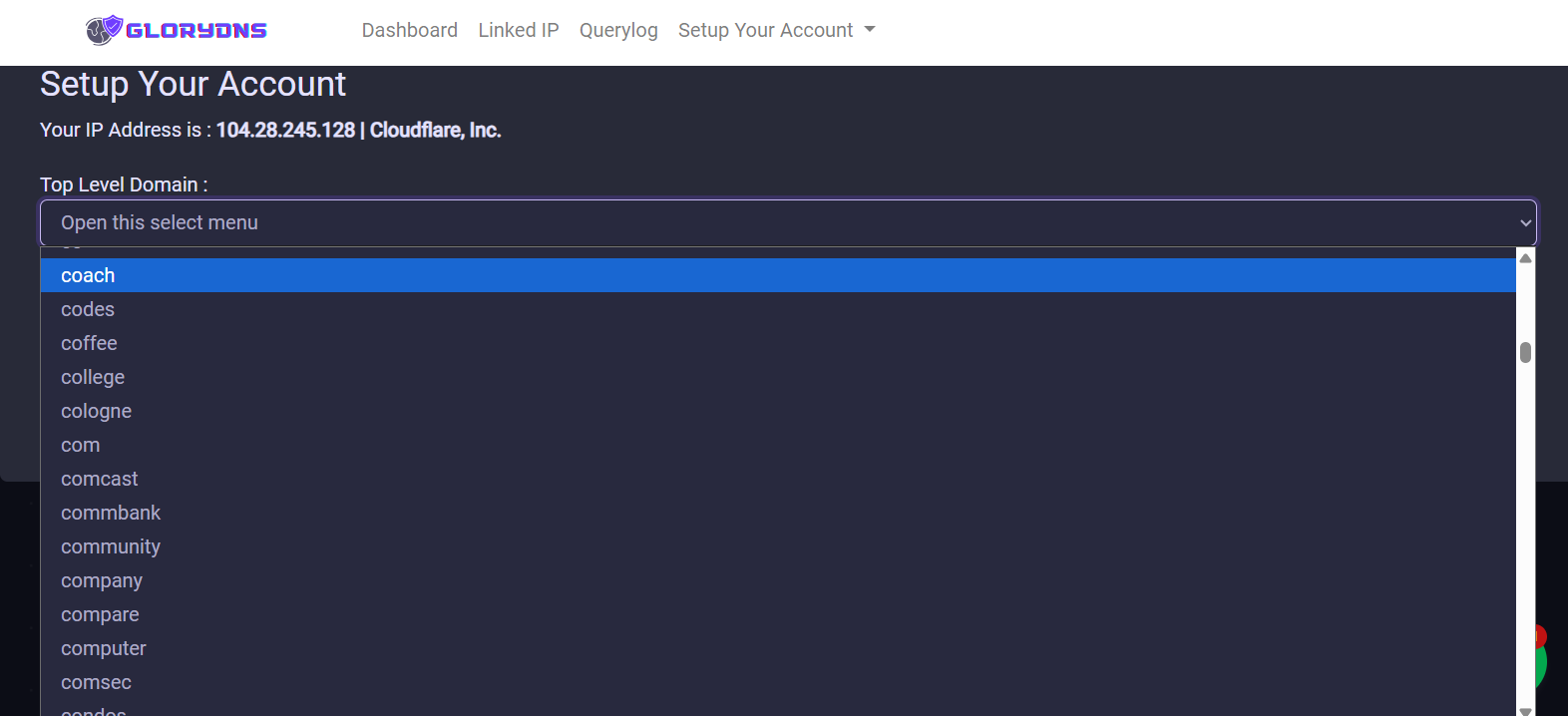 GloryDNS Node gallery image