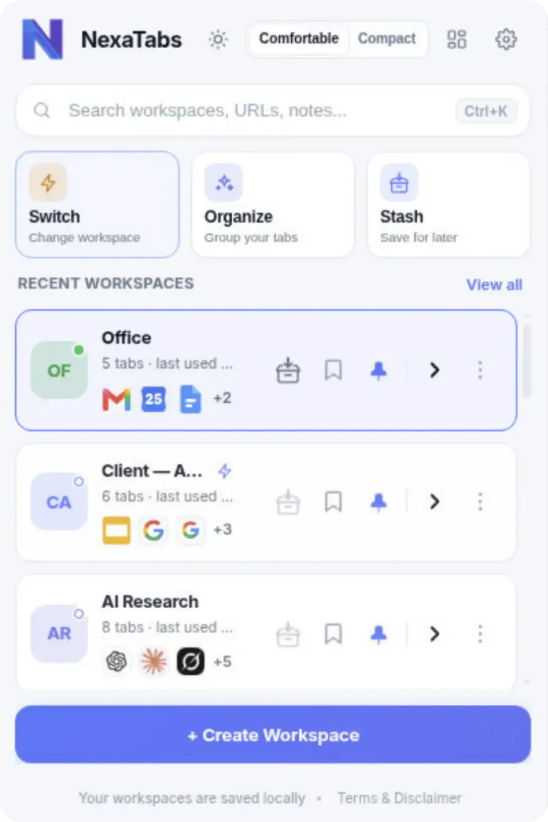 NexaTabs gallery image