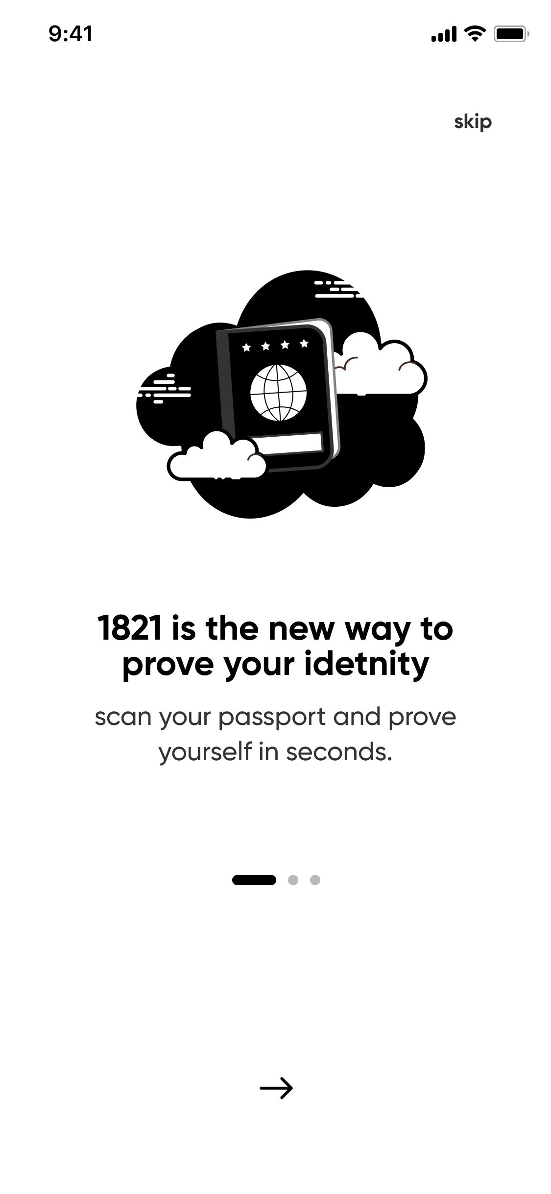 1821 app - prove your age with Apple NFC gallery image