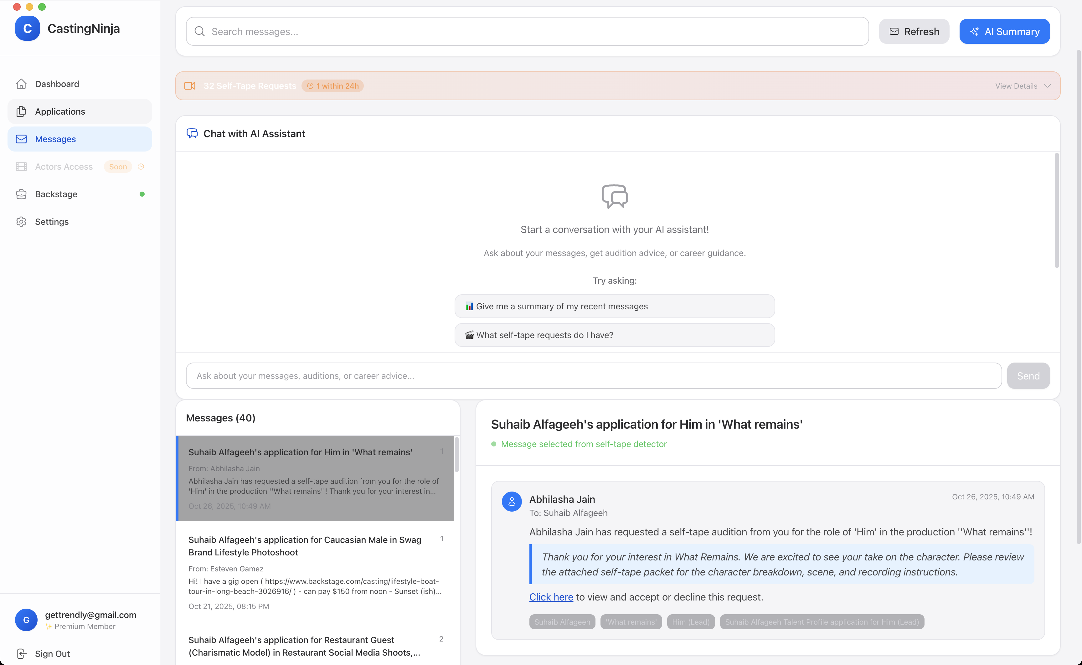 CastingNinja - For Models, Actors gallery image