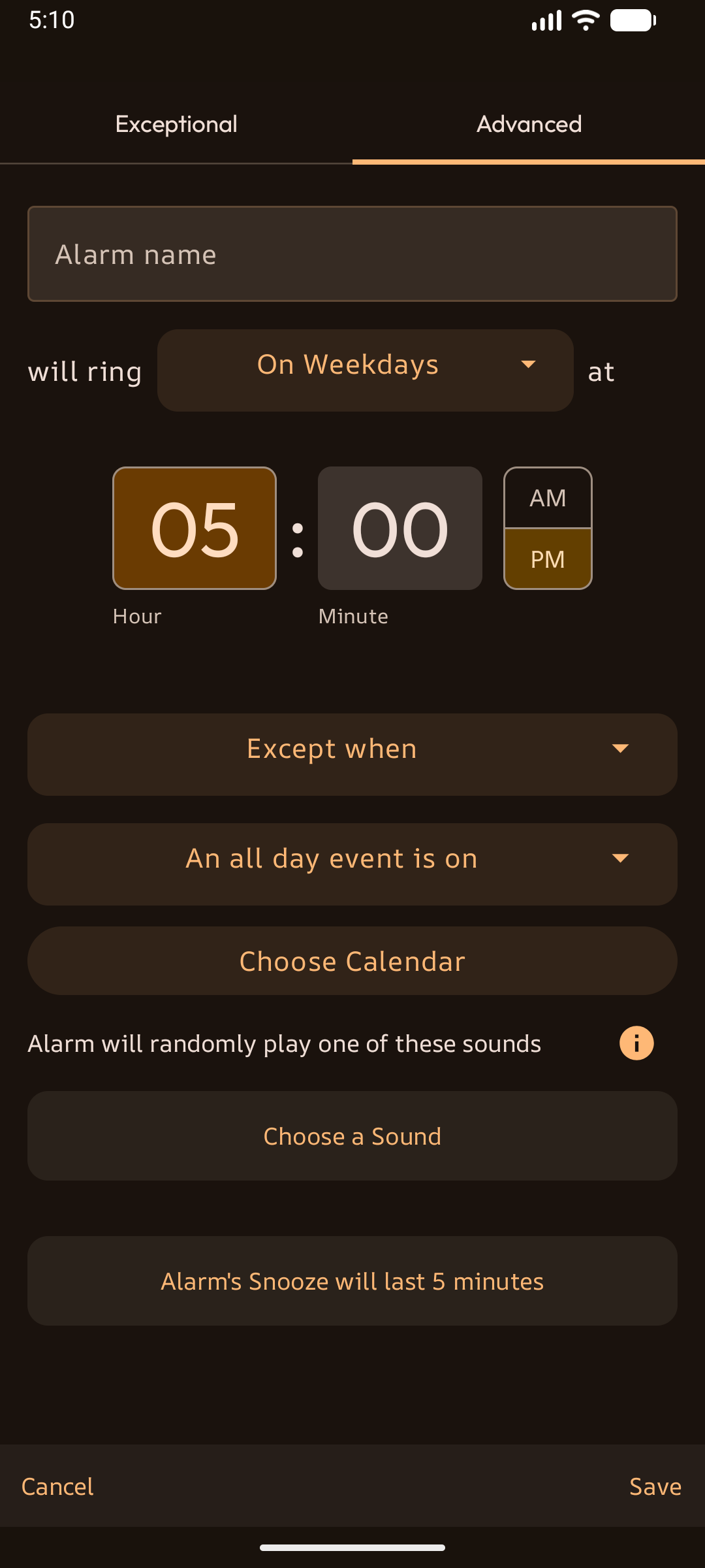 Exceptional Alarm gallery image