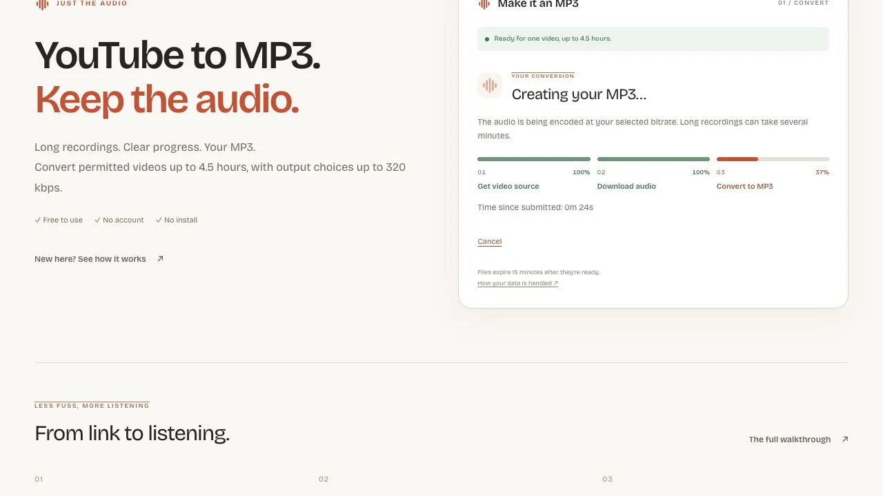Y2MP3 Convert gallery image