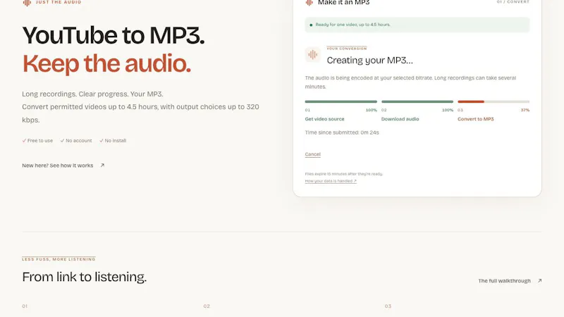 Y2MP3 Convert screenshot 2
