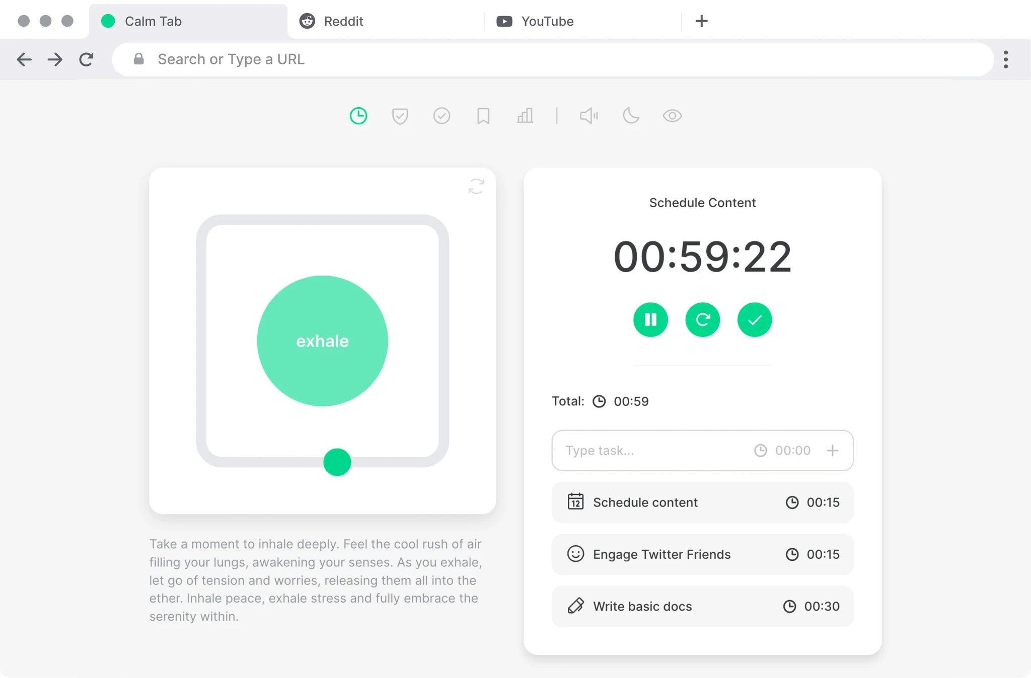 Calm Tab (Beta) media 2