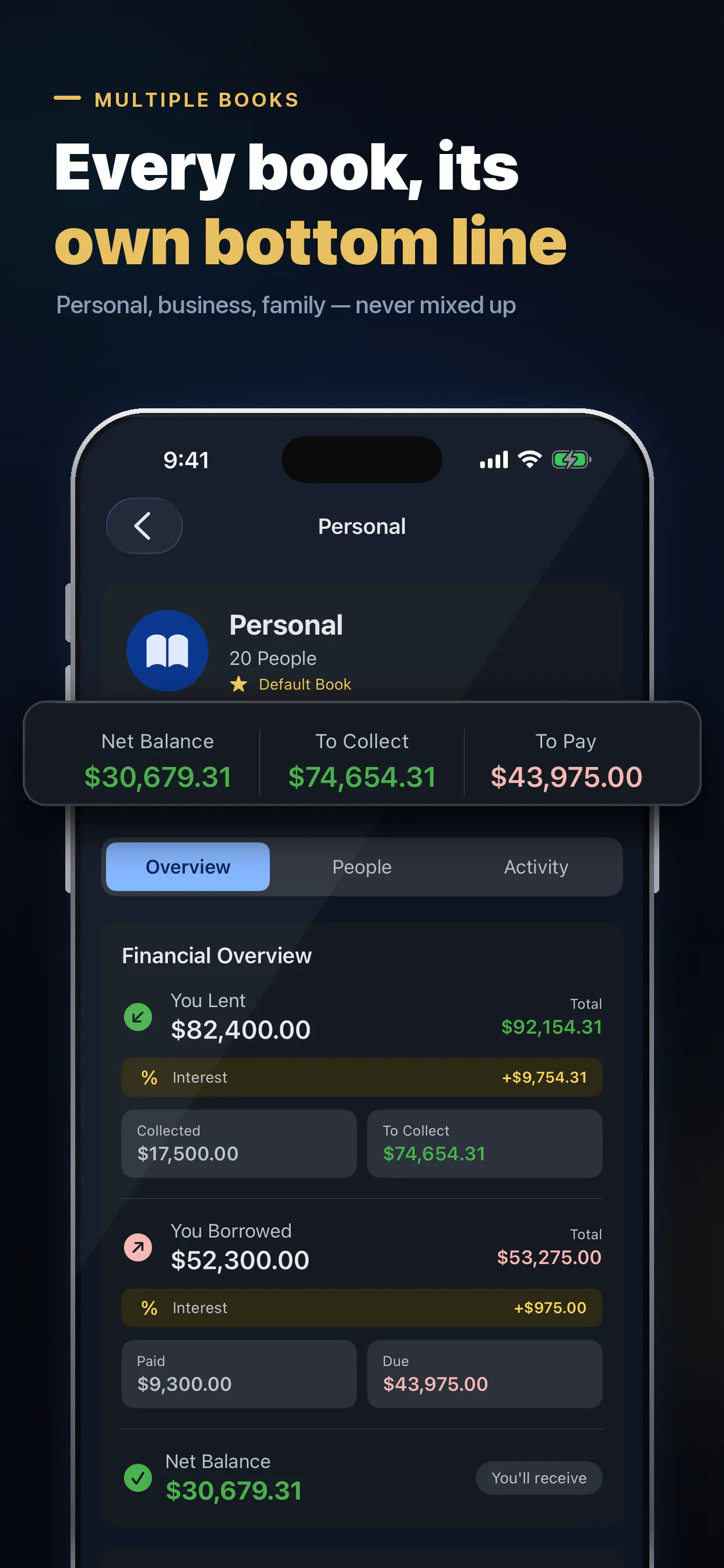 Debt Book - Loan & IOU Tracker gallery image