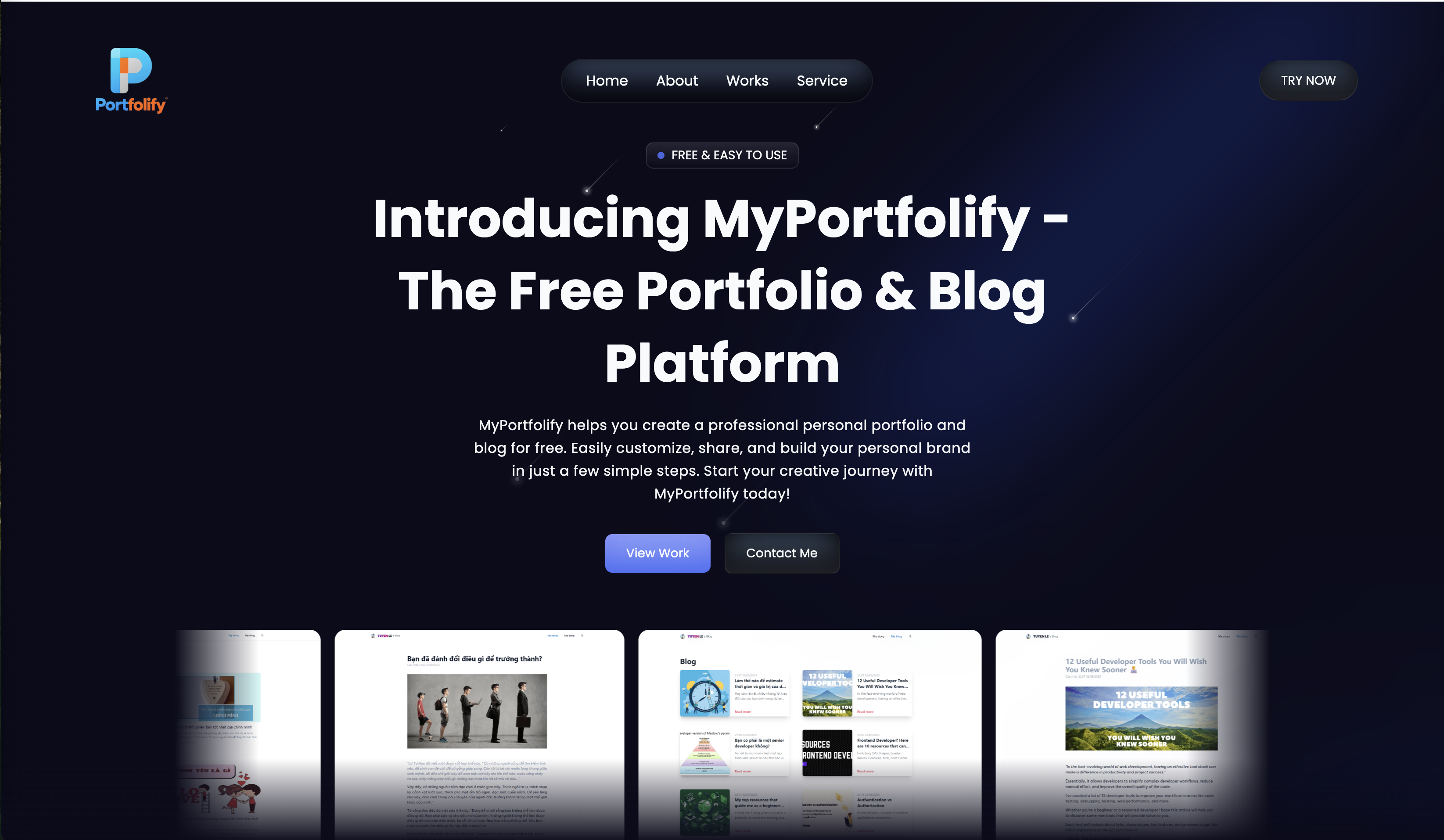 MyPortfolify gallery image