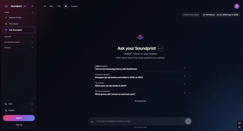 Soundprint-AI  screenshot 2