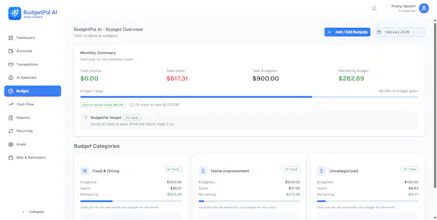 BudgetPal – AI Budgeting gallery image