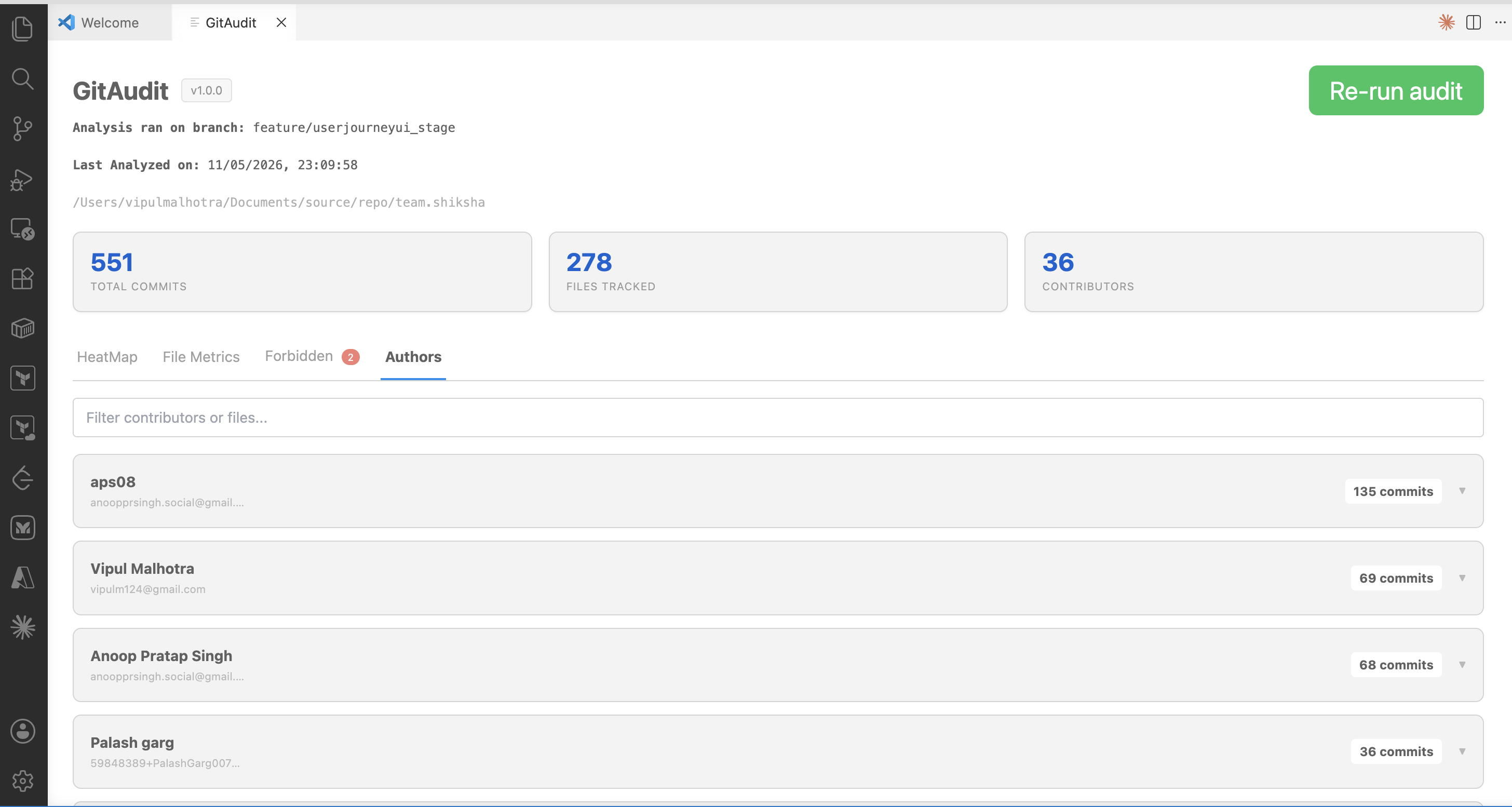 Git Audit gallery image