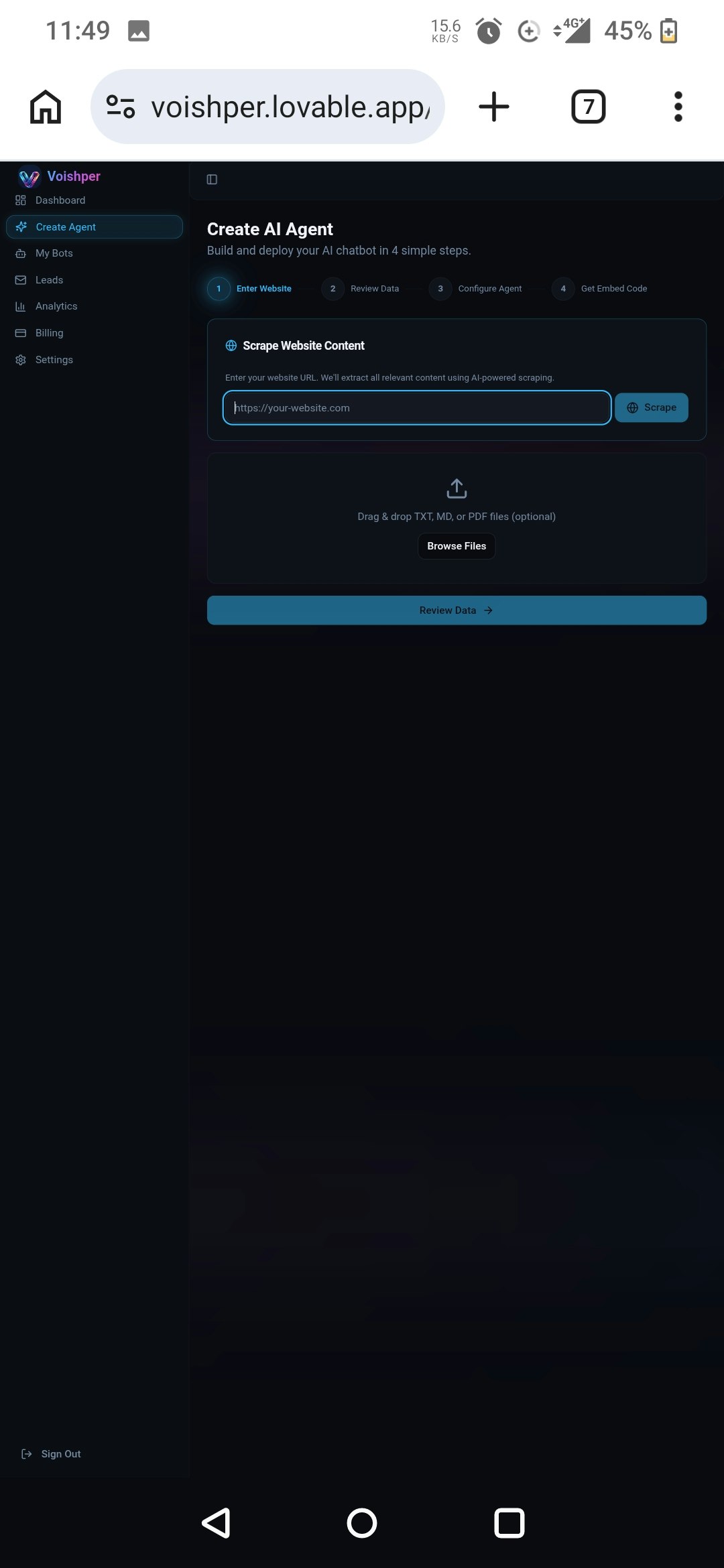 Voishper gallery image