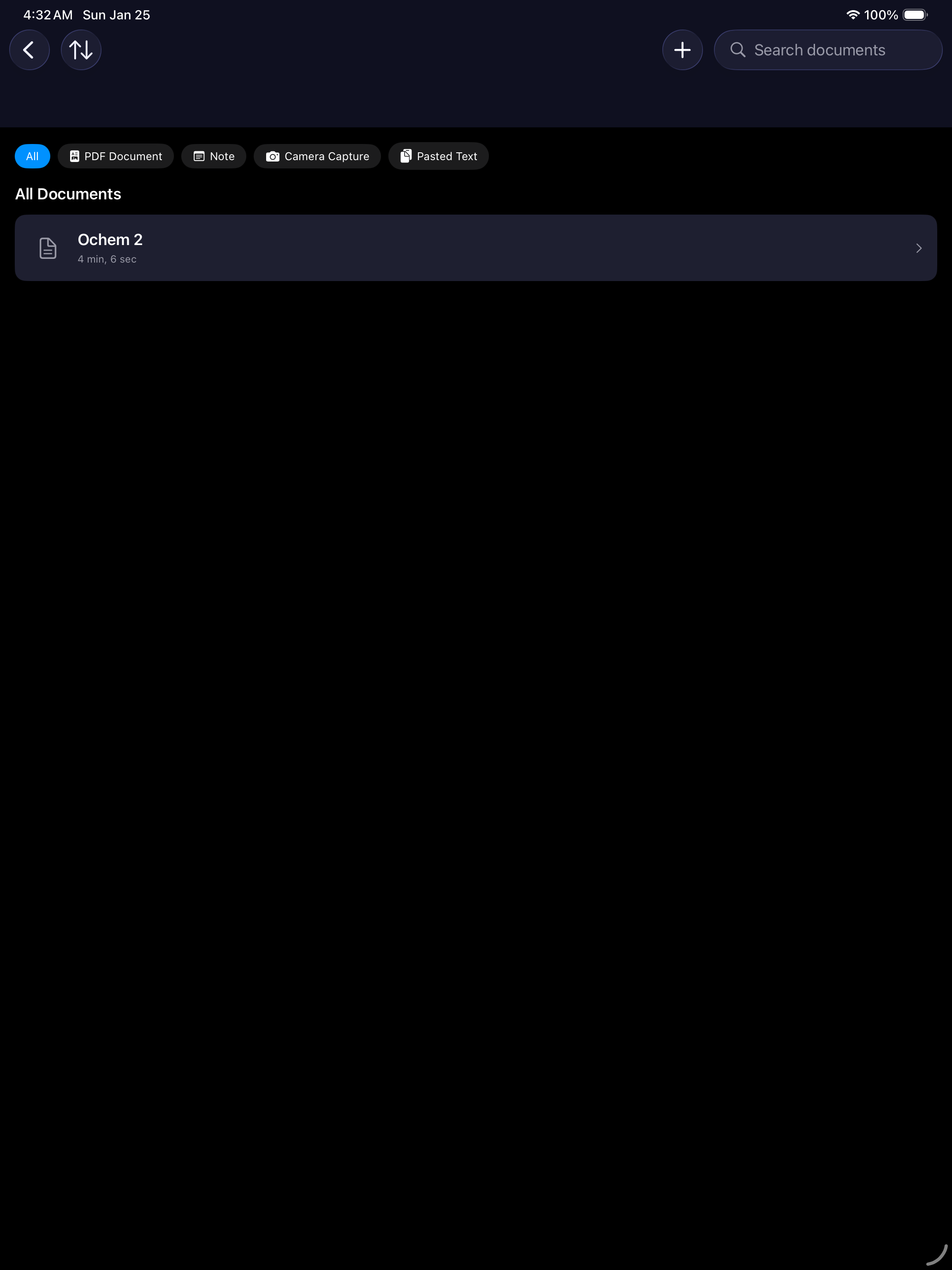 ePrescience IOS Study App Launch - Screenshot 2 showing product features and functionality