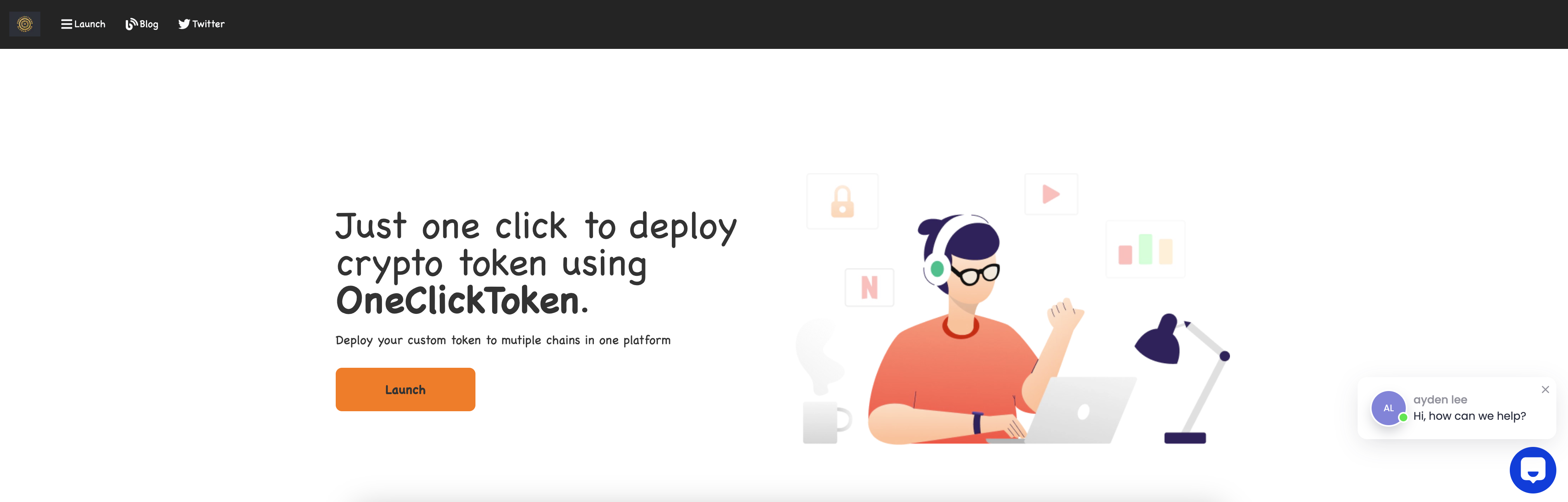 oneclicktoken - Oneclicktoken kullanarak kripto jetonunu dağıtmak için sadece bir tıklama medya 1