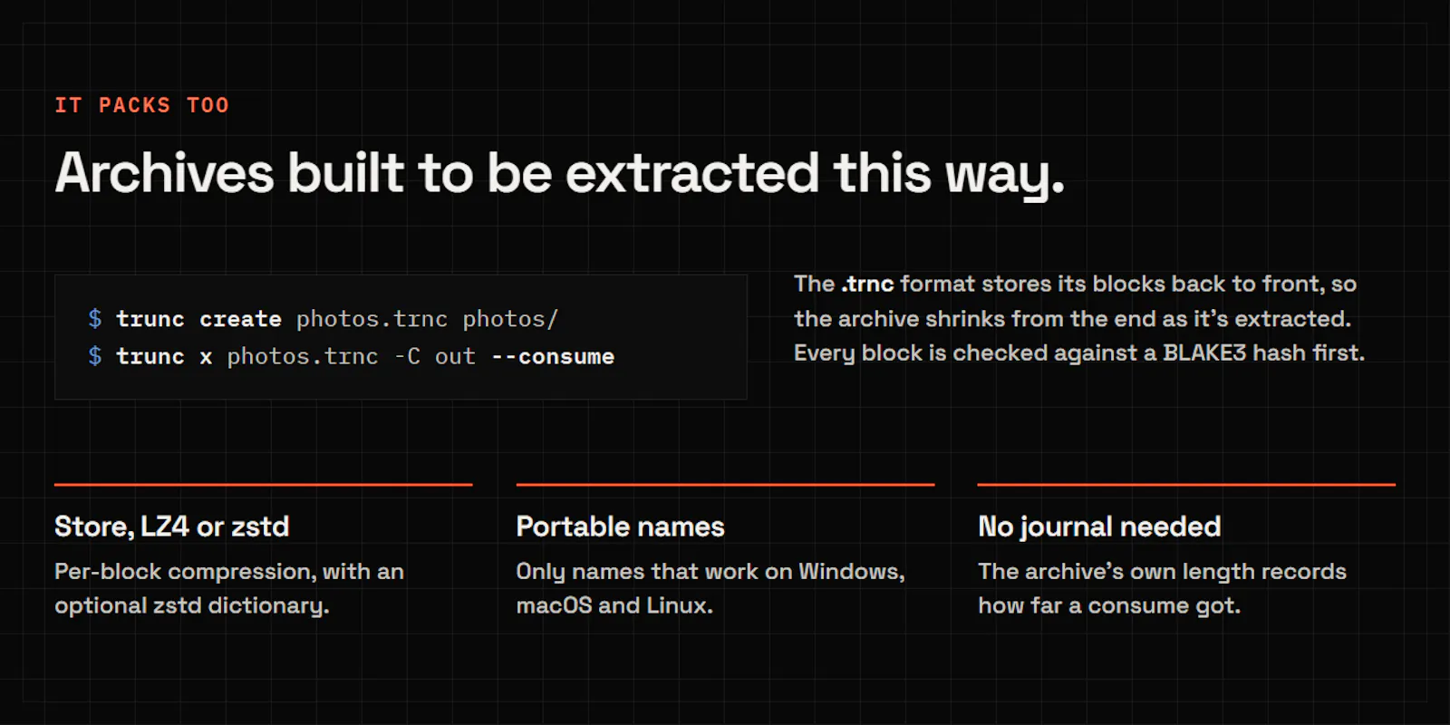 trunc screenshot 5