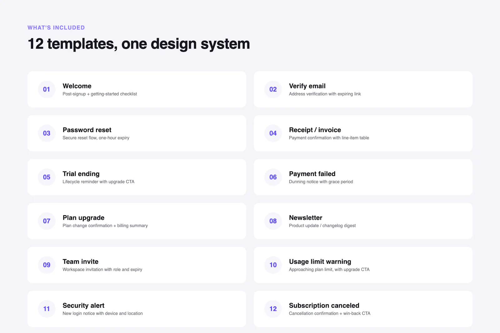 Nimbus: SaaS Email Templates screenshot 2