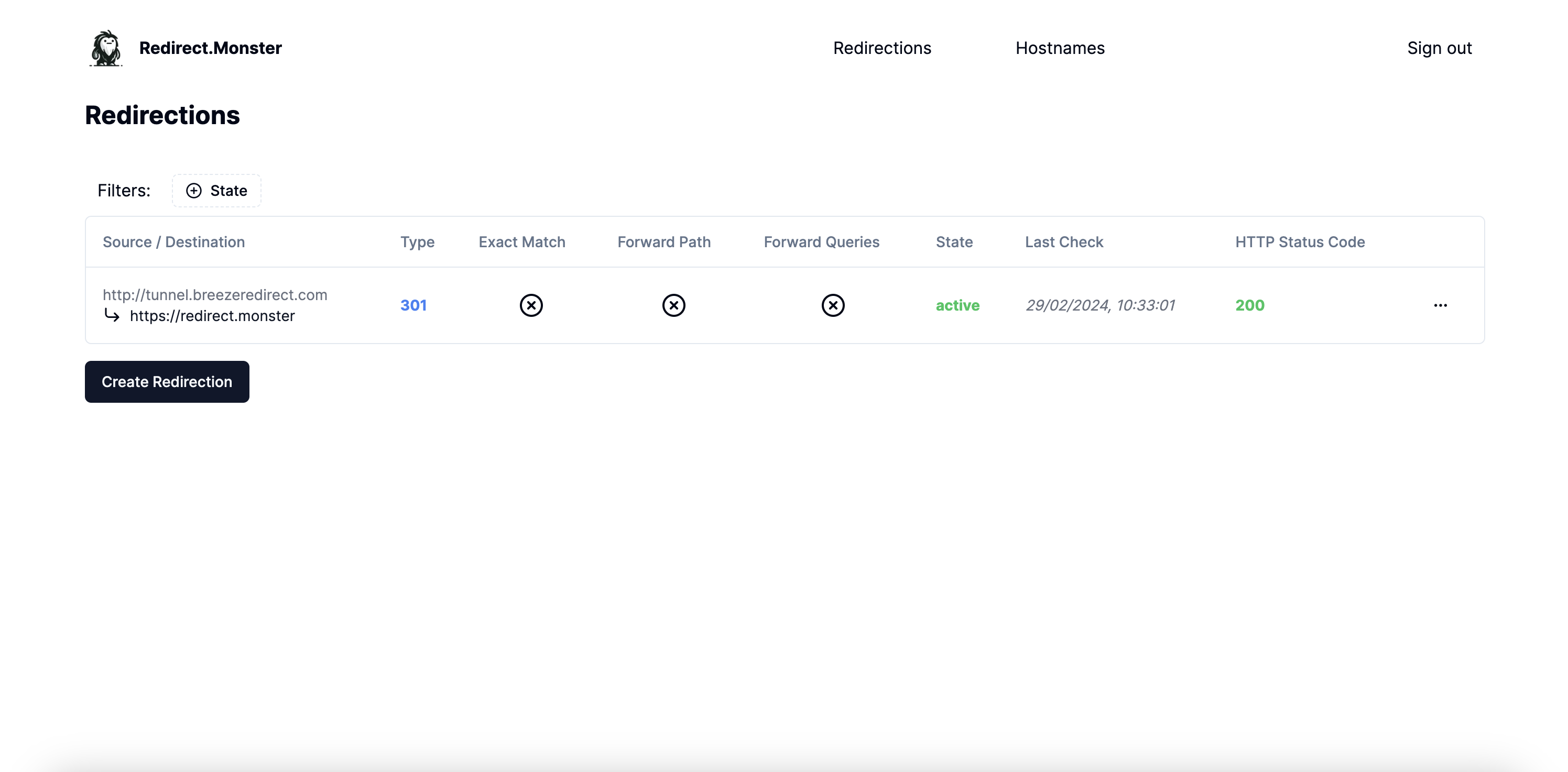 Media Redirect.Monster - Dễ dàng quản lý các chuyển hướng miền, tạm biệt các liên kết bị hỏng 3
