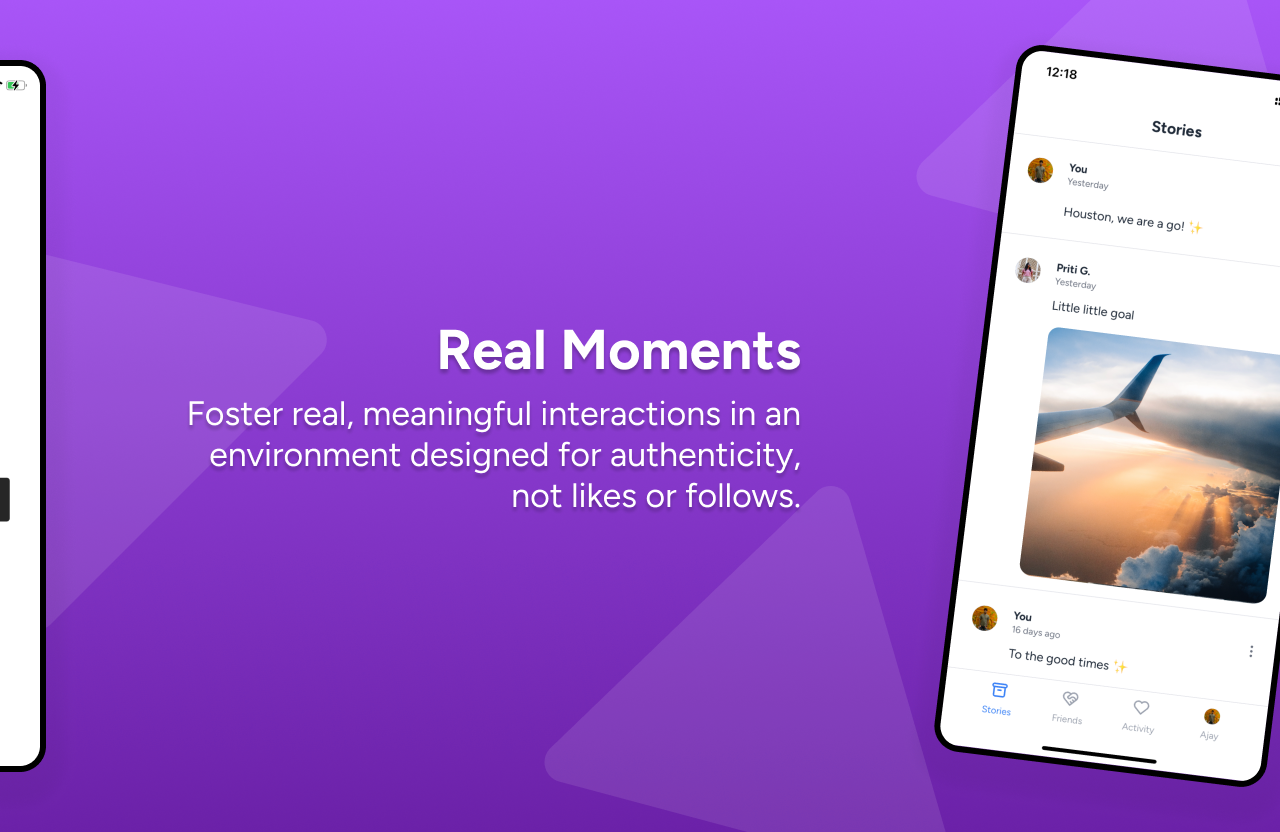 Stories - Closed Social Network media 2