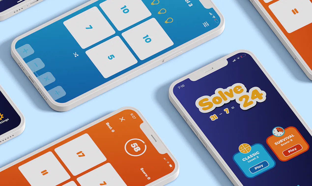 Solve 24 - Math Puzzles gallery image