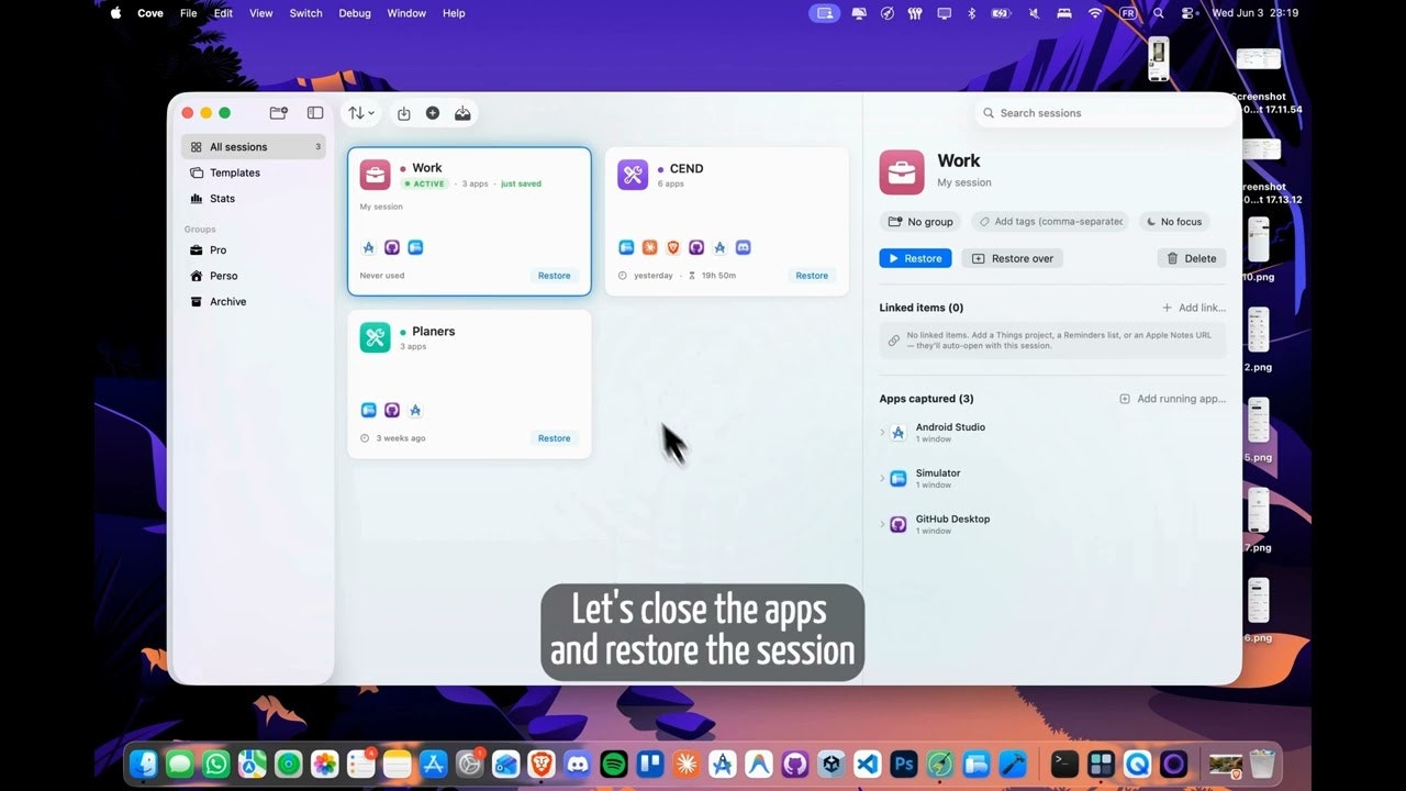 Cove for Mac gallery image