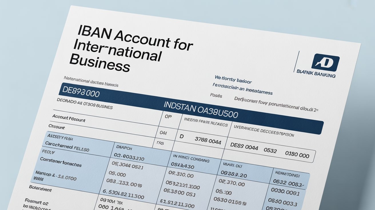 IBAN account for international business