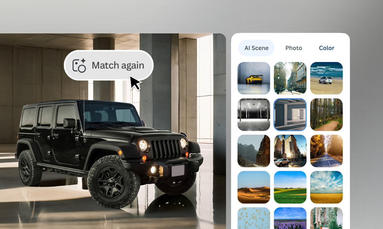 Magic Background - Generate realistic AI backgrounds that just fit. media 1