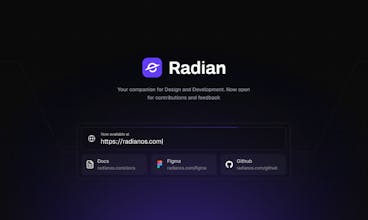 Radian OS gallery image