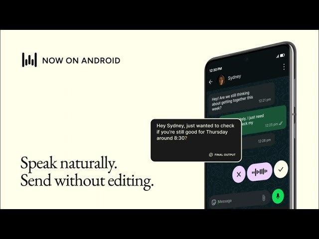 Wispr Flow for Android gallery image