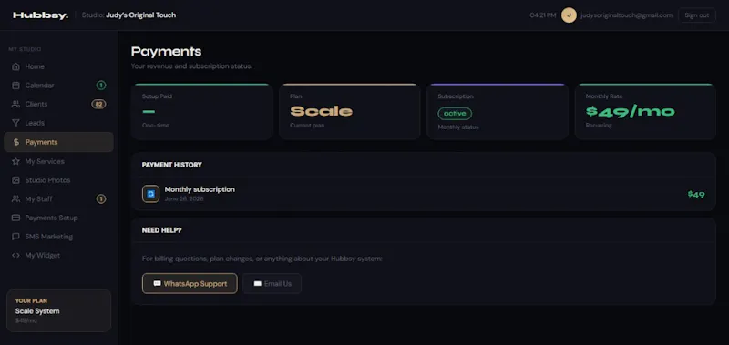 Hubbsy screenshot 1