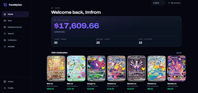 TrackMyDex screenshot 6