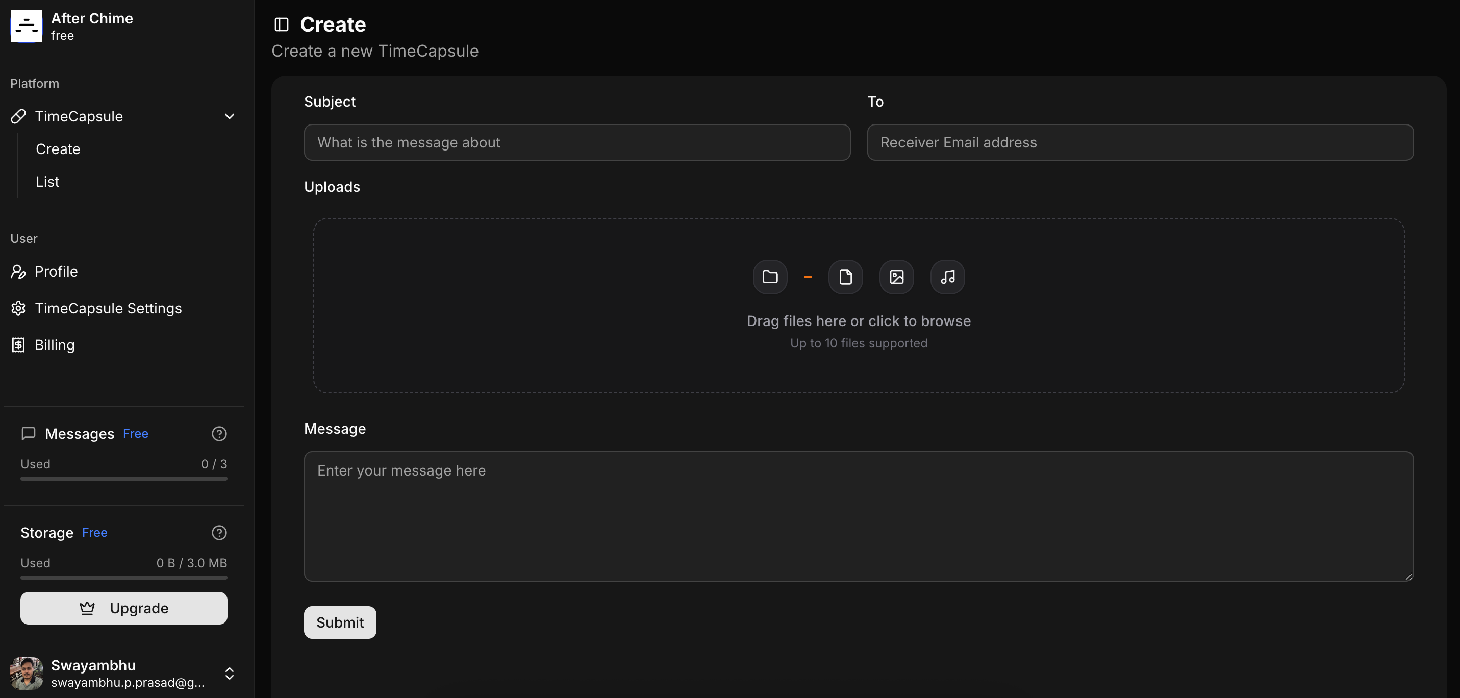 After Chime - Screenshot 3 showing product features and functionality