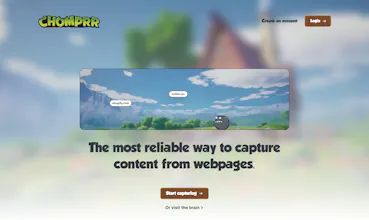 Chomprr - Reliable Web Scraping gallery image