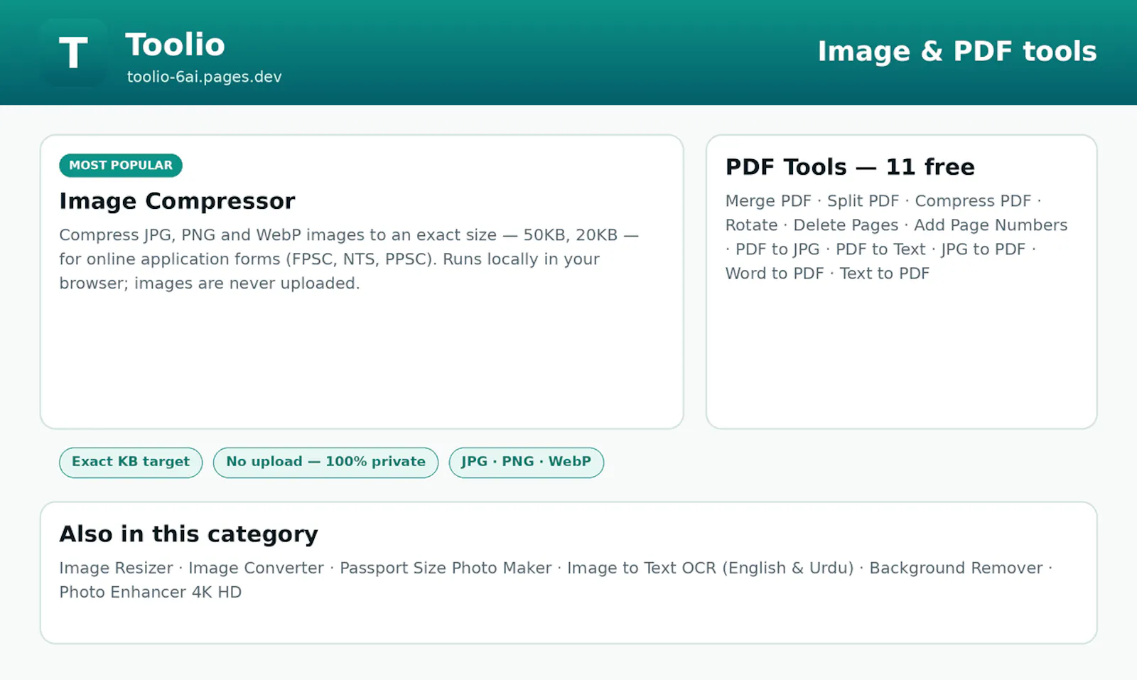 Toolio screenshot 4