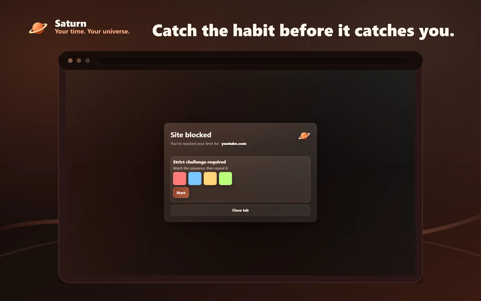 Saturn - Screen Time Manager screenshot 4