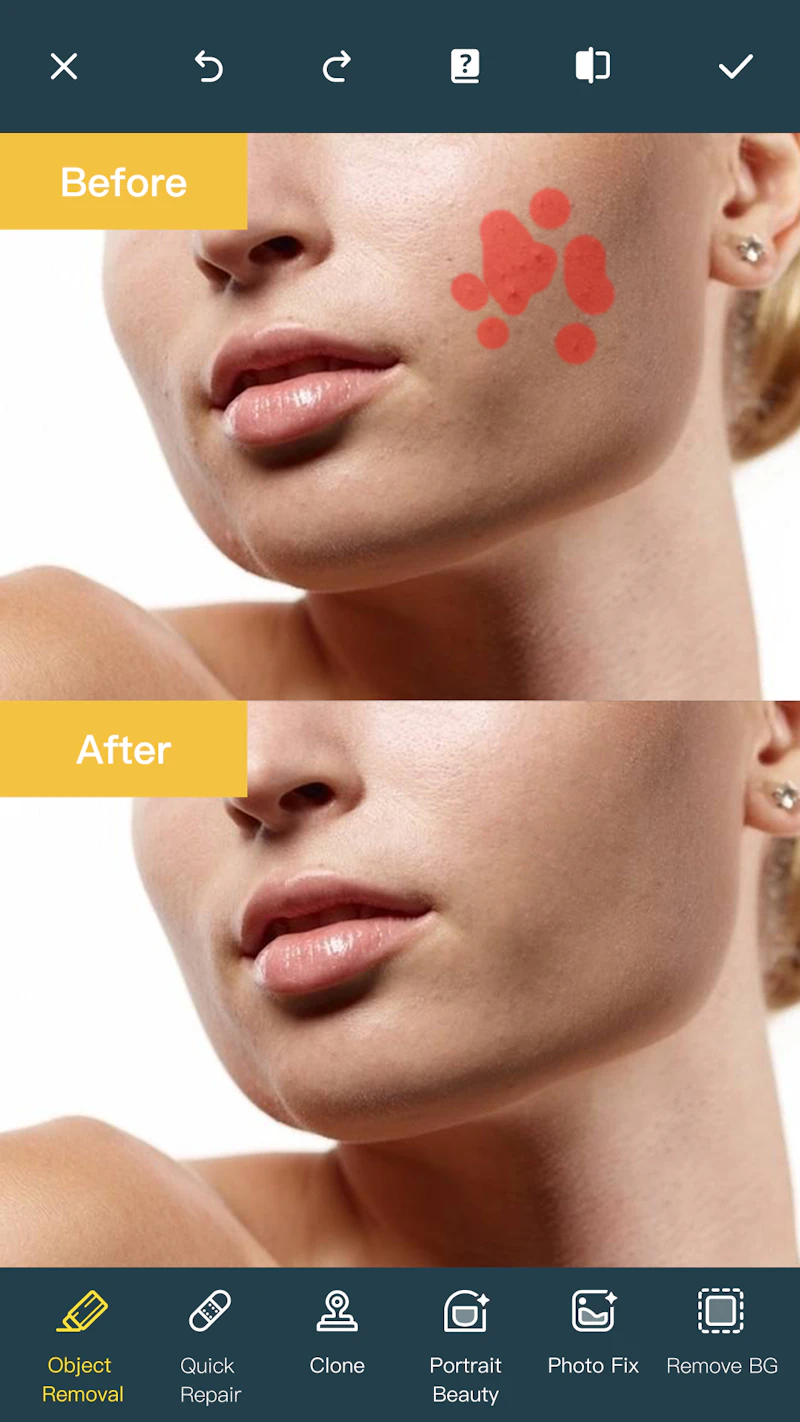 photoretouch screenshot 2