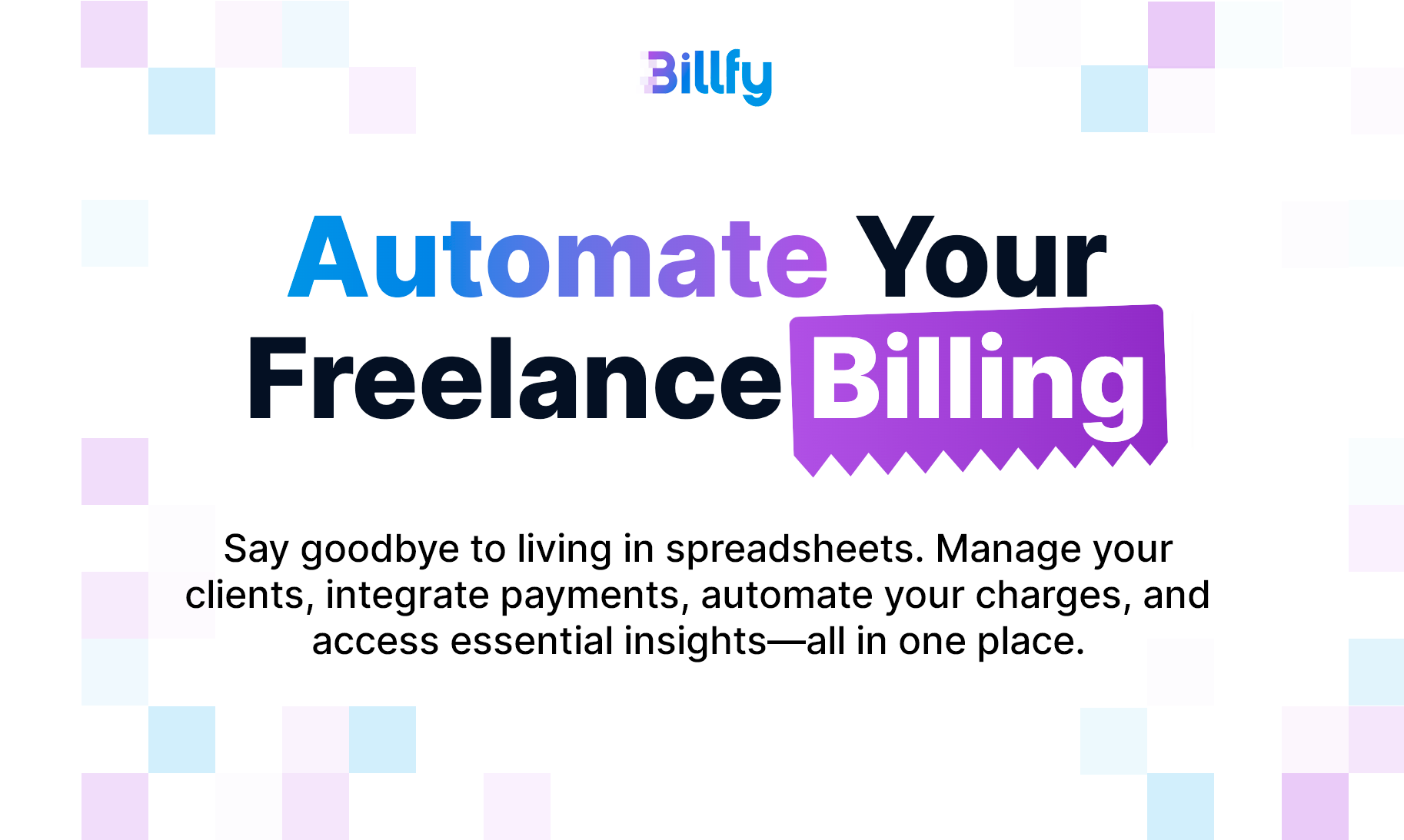 startuptile Billfy-Automate your freelance billing