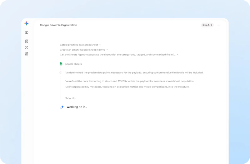 Gemini Spark screenshot 10