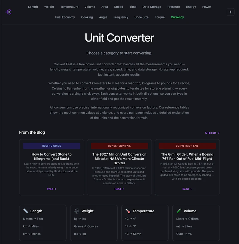 Convert Fast screenshot 1