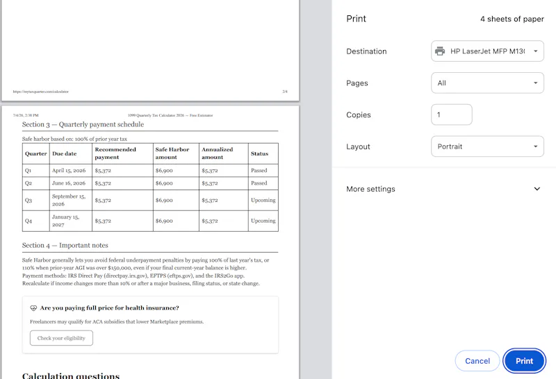 MyTaxQuarter screenshot 6