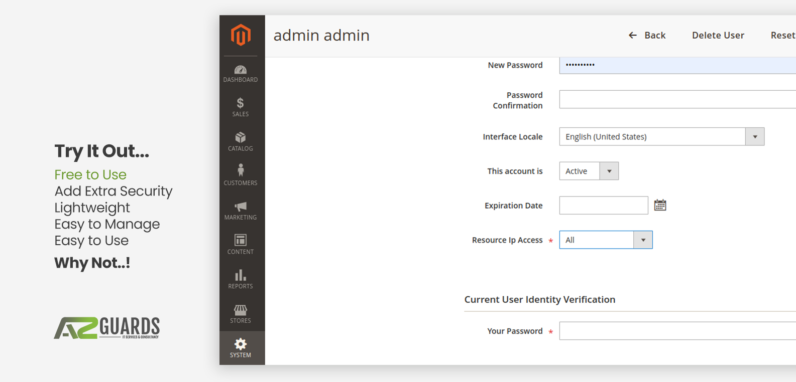 Escudo de administración - Restrictor de IP para Magento 2 media 2