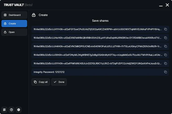 Trust Vault β Secure Data Storage gallery image