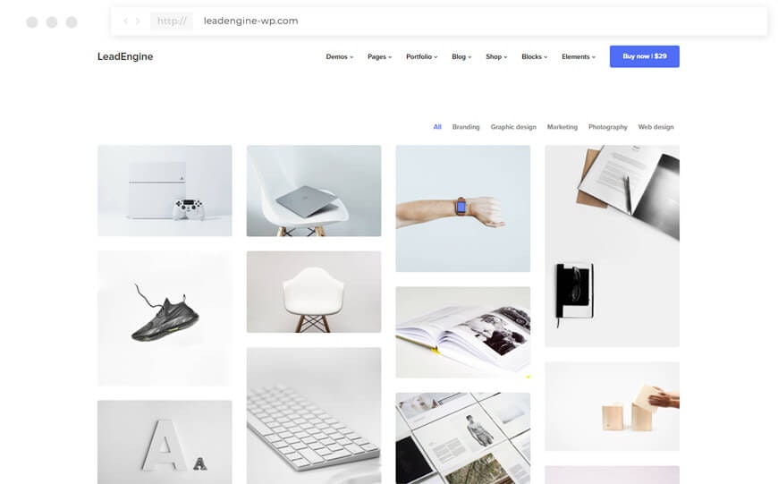 LeadEngine - WordPress Theme gallery image