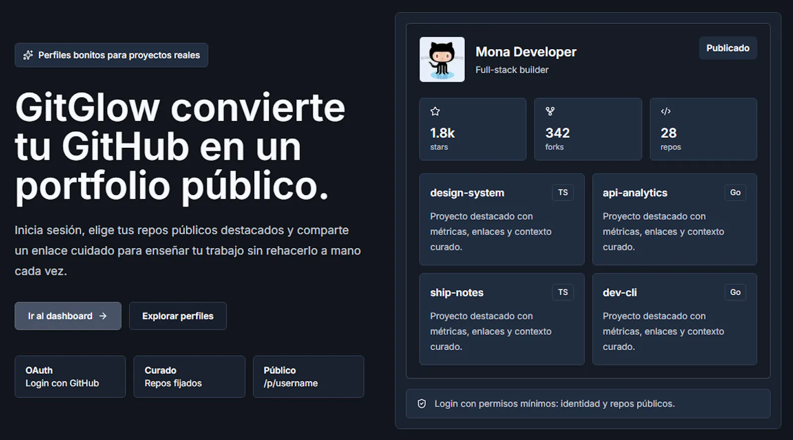 GitGlow screenshot 1